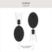 Progress Lighting - P710154-31M - One Light Wall Sconce - Jheni - Matte Black