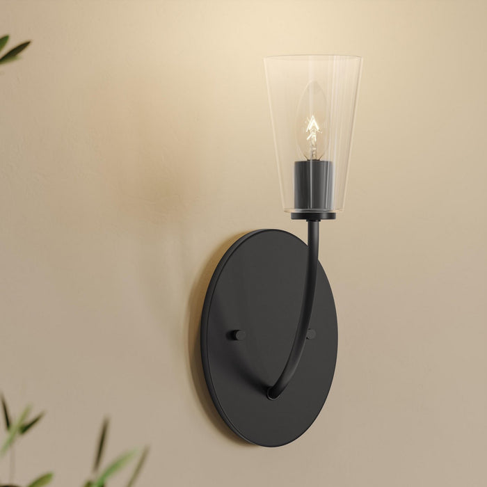 Progress Lighting - P710154-31M - One Light Wall Sconce - Jheni - Matte Black