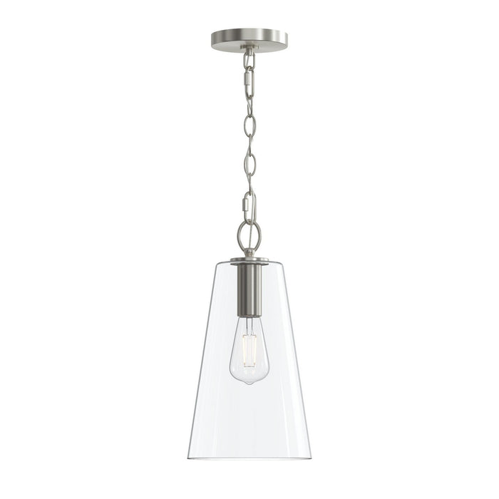 Progress Lighting - P500511-009 - One Light Pendant - Jheni - Brushed Nickel