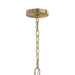 Progress Lighting - P500511-191 - One Light Pendant - Jheni - Brushed Gold