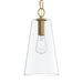 Progress Lighting - P500511-191 - One Light Pendant - Jheni - Brushed Gold