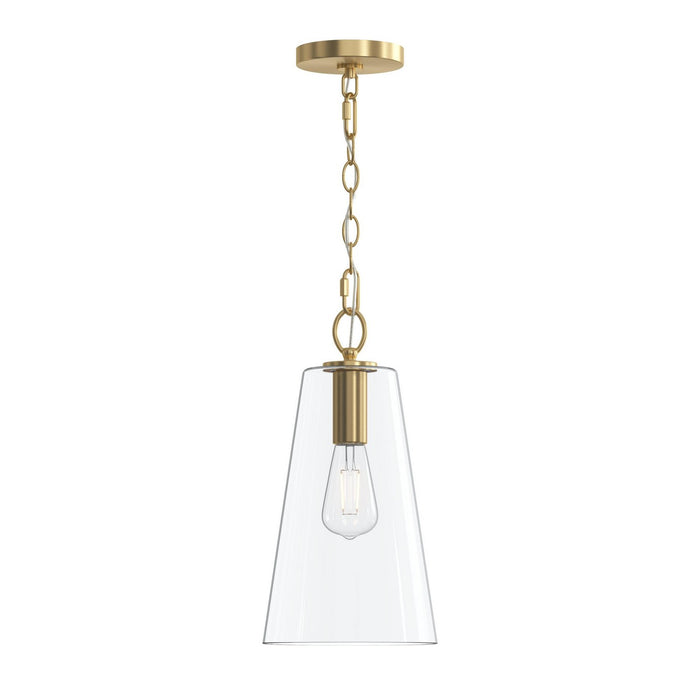 Progress Lighting - P500511-191 - One Light Pendant - Jheni - Brushed Gold