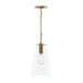 Progress Lighting - P500511-191 - One Light Pendant - Jheni - Brushed Gold