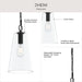 Progress Lighting - P500511-31M - One Light Pendant - Jheni - Matte Black