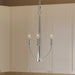 Progress Lighting - P400457-009 - Three Light Chandelier - Jheni - Brushed Nickel