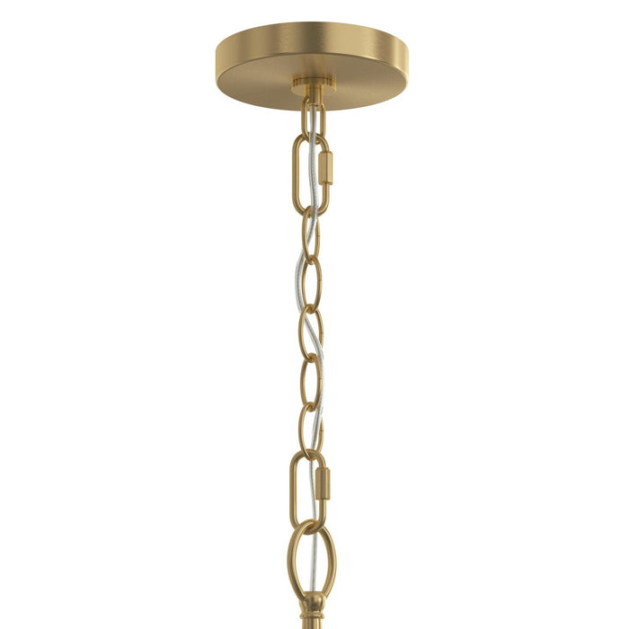 Progress Lighting - P400457-191 - Three Light Chandelier - Jheni - Brushed Gold