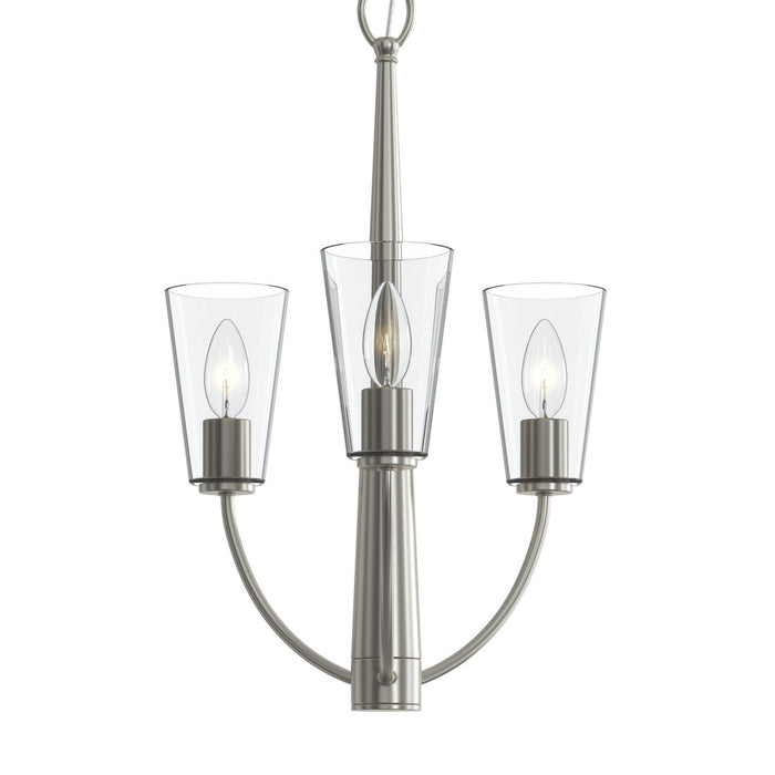 Progress Lighting - P400452-009 - Three Light Chandelier - Jheni - Brushed Nickel