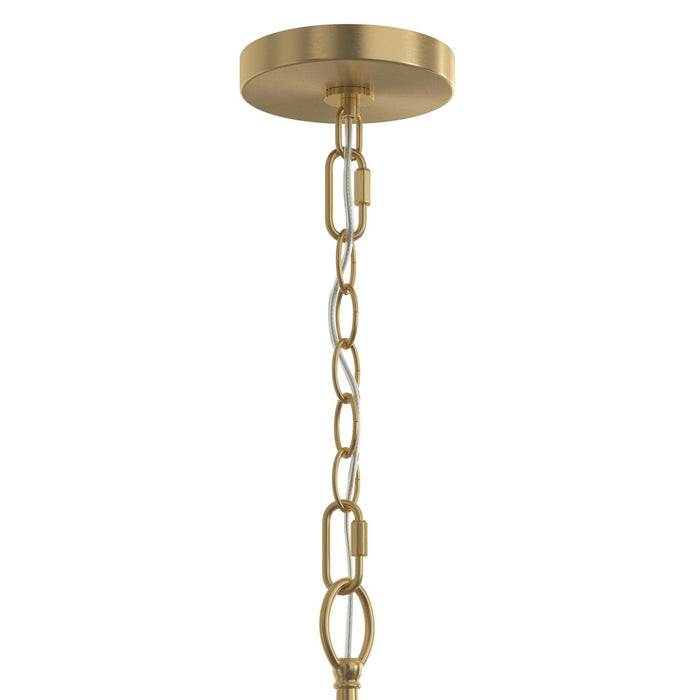 Progress Lighting - P400452-191 - Three Light Chandelier - Jheni - Brushed Gold