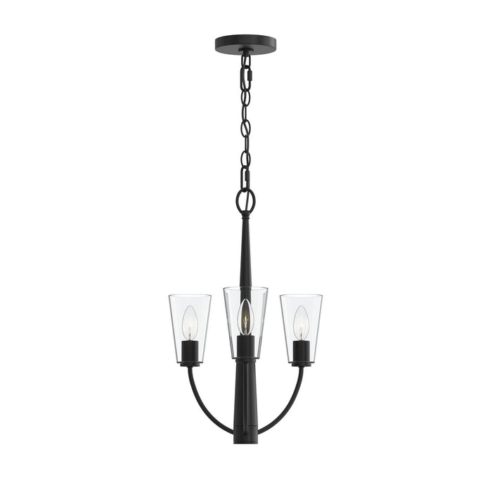 Progress Lighting - P400452-31M - Three Light Chandelier - Jheni - Matte Black