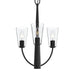 Progress Lighting - P400452-31M - Three Light Chandelier - Jheni - Matte Black