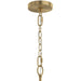 Progress Lighting - P400458-191 - Four Light Chandelier - Jheni - Brushed Gold