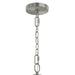 Progress Lighting - P500512-009 - Three Light Foyer Pendant - Jheni - Brushed Nickel