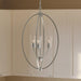Progress Lighting - P500512-009 - Three Light Foyer Pendant - Jheni - Brushed Nickel