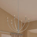 Progress Lighting - P400459-009 - Six Light Chandelier - Jheni - Brushed Nickel