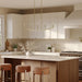 Progress Lighting - P400461-191 - Five Light Linear Chandelier - Jheni - Brushed Gold