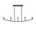 Progress Lighting - P400461-31M - Five Light Linear Chandelier - Jheni - Matte Black