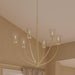 Progress Lighting - P400454-191 - Six Light Chandelier - Jheni - Brushed Gold