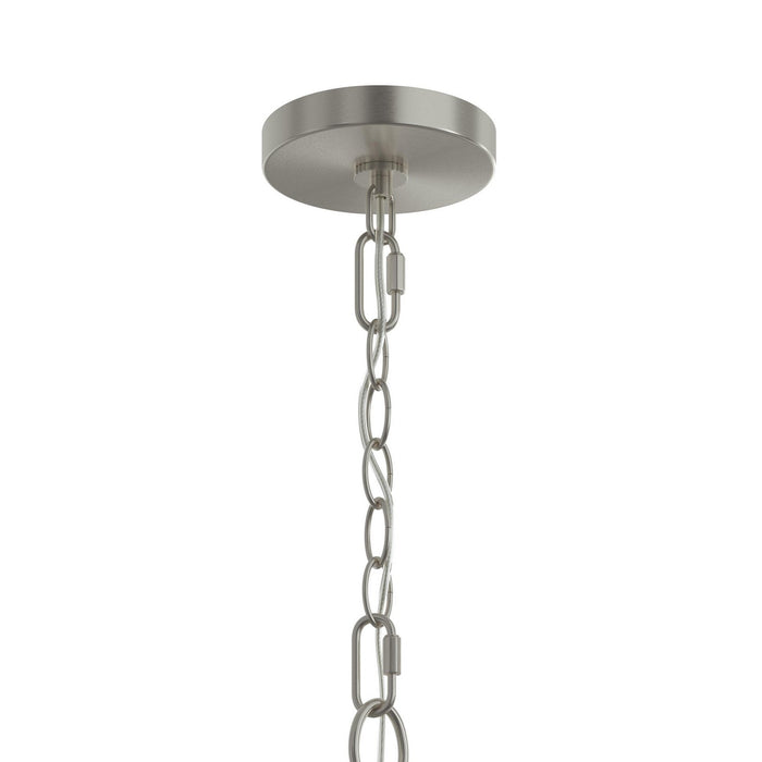 Progress Lighting - P400460-009 - Six Light Chandelier - Jheni - Brushed Nickel