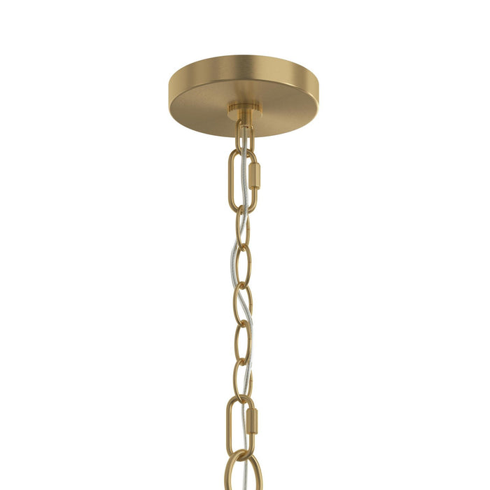 Progress Lighting - P400460-191 - Six Light Chandelier - Jheni - Brushed Gold