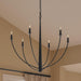 Progress Lighting - P400460-31M - Six Light Chandelier - Jheni - Matte Black