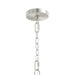 Progress Lighting - P400455-009 - Six Light Chandelier - Jheni - Brushed Nickel
