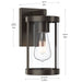 Progress Lighting - P560393-020 - One Light Outdoor Wall Mount - Kagen - Antique Bronze