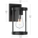 Progress Lighting - P560393-31M - One Light Outdoor Wall Mount - Kagen - Matte Black