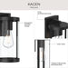 Progress Lighting - P560393-31M - One Light Outdoor Wall Mount - Kagen - Matte Black