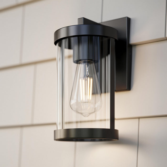 Progress Lighting - P560393-31M - One Light Outdoor Wall Mount - Kagen - Matte Black