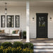 Progress Lighting - P560393-31M - One Light Outdoor Wall Mount - Kagen - Matte Black