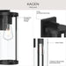 Progress Lighting - P560395-31M - One Light Outdoor Wall Mount - Kagen - Matte Black