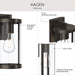 Progress Lighting - P560396-020 - One Light Outdoor Wall Mount - Kagen - Antique Bronze