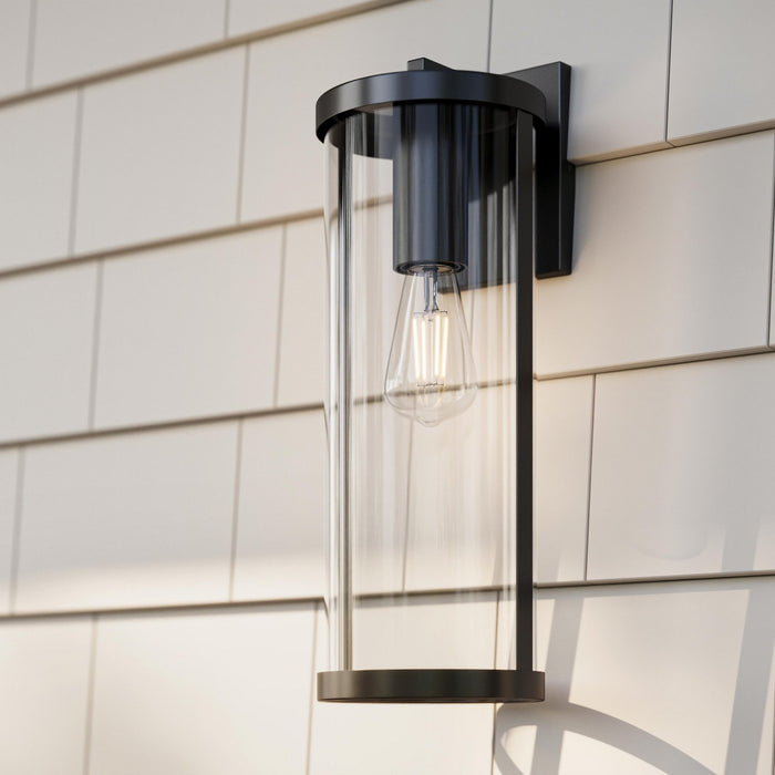 Progress Lighting - P560396-31M - One Light Outdoor Wall Mount - Kagen - Matte Black