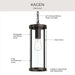 Progress Lighting - P550145-020 - One Light Outdoor Pendant - Kagen - Antique Bronze