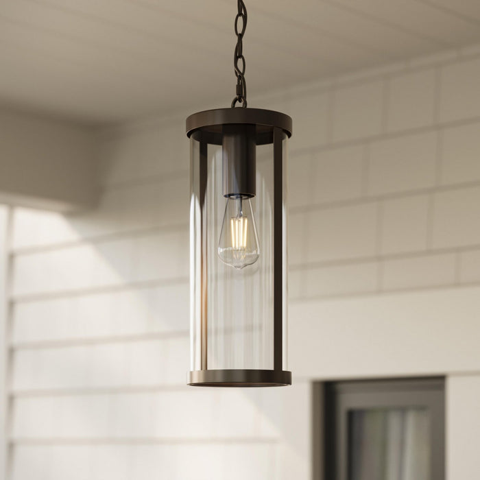 Progress Lighting - P550145-020 - One Light Outdoor Pendant - Kagen - Antique Bronze