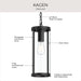 Progress Lighting - P550145-31M - One Light Outdoor Pendant - Kagen - Matte Black