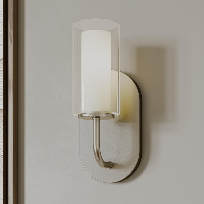 Progress Lighting - P710158-009 - One Light Wall Sconce - Mack - Brushed Nickel