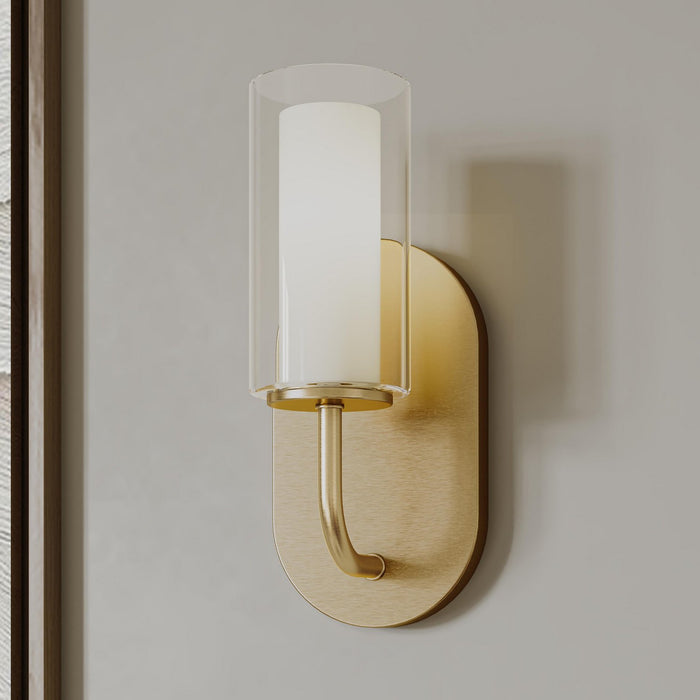 Progress Lighting - P710158-191 - One Light Wall Sconce - Mack - Brushed Gold
