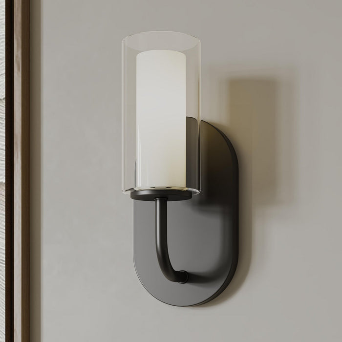 Progress Lighting - P710158-31M - One Light Wall Sconce - Mack - Matte Black
