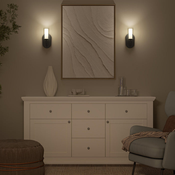 Progress Lighting - P710158-31M - One Light Wall Sconce - Mack - Matte Black