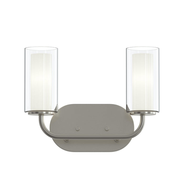 Progress Lighting - P300575-009 - Two Light Bath Vanity - Mack - Brushed Nickel