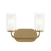 Progress Lighting - P300575-191 - Two Light Bath Vanity - Mack - Brushed Gold
