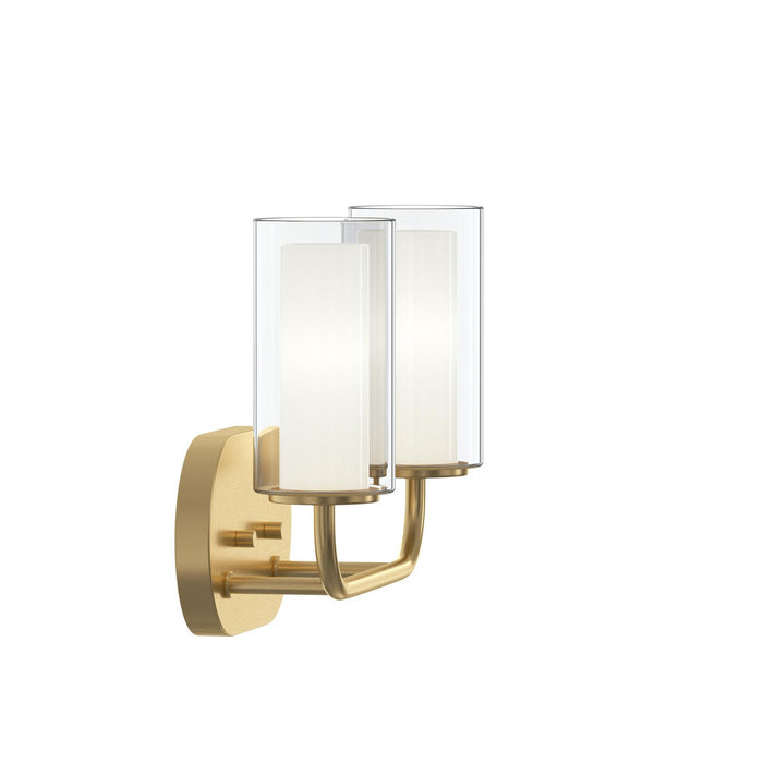 Progress Lighting - P300575-191 - Two Light Bath Vanity - Mack - Brushed Gold