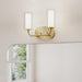 Progress Lighting - P300575-191 - Two Light Bath Vanity - Mack - Brushed Gold