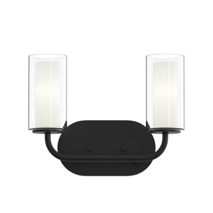 Progress Lighting - P300575-31M - Two Light Bath Vanity - Mack - Matte Black