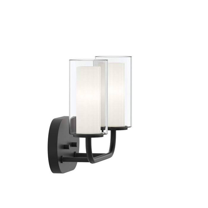 Progress Lighting - P300575-31M - Two Light Bath Vanity - Mack - Matte Black