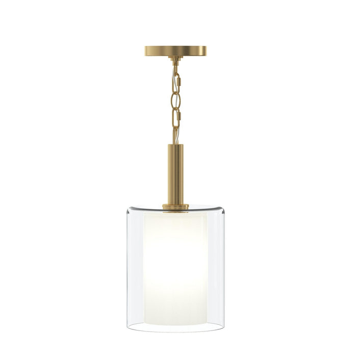 Progress Lighting - P500515-191 - One Light Pendant - Mack - Brushed Gold