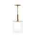 Progress Lighting - P500515-191 - One Light Pendant - Mack - Brushed Gold
