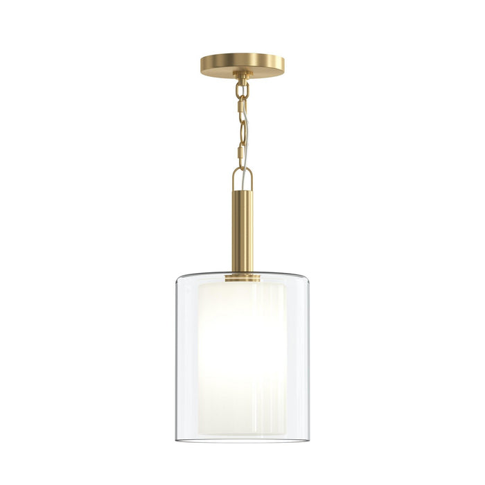 Progress Lighting - P500515-191 - One Light Pendant - Mack - Brushed Gold