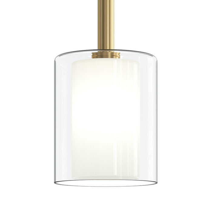 Progress Lighting - P500515-191 - One Light Pendant - Mack - Brushed Gold